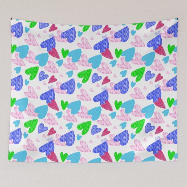 Item preview, Cute Hand-drawn Hearts Pattern designed and sold by Victoria Rose.