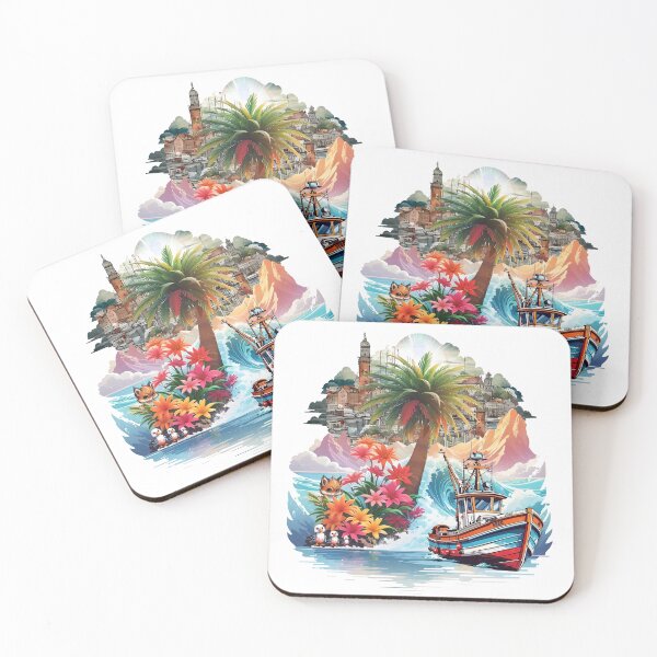 Item preview, Urban Waves & Coastal Charms designed and sold by Pixelpluse.