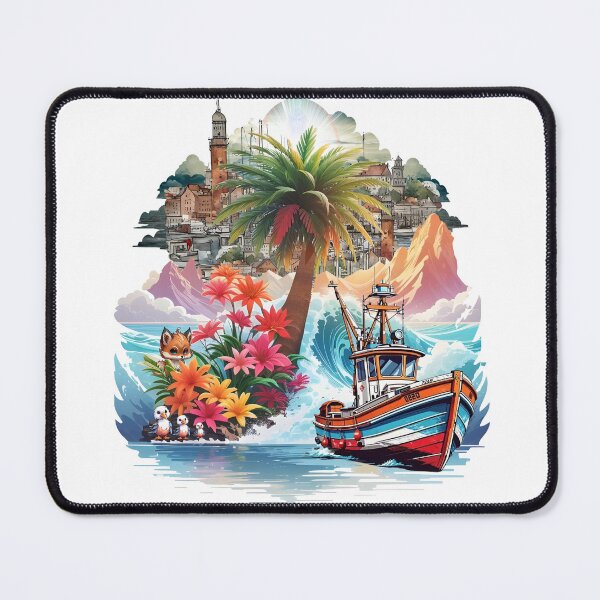 Item preview, Urban Waves & Coastal Charms designed and sold by Pixelpluse.