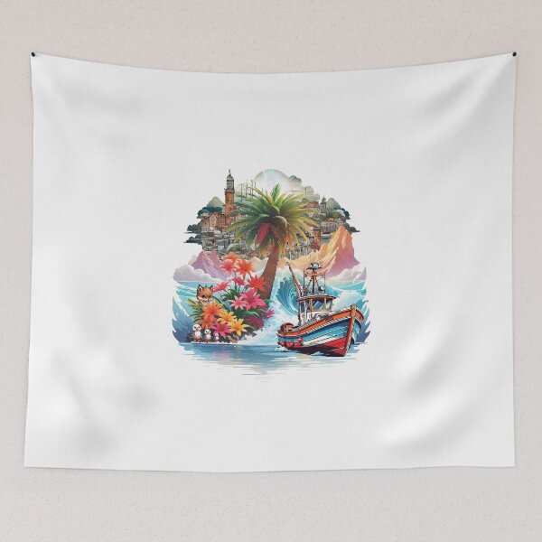 Item preview, Urban Waves & Coastal Charms designed and sold by Pixelpluse.