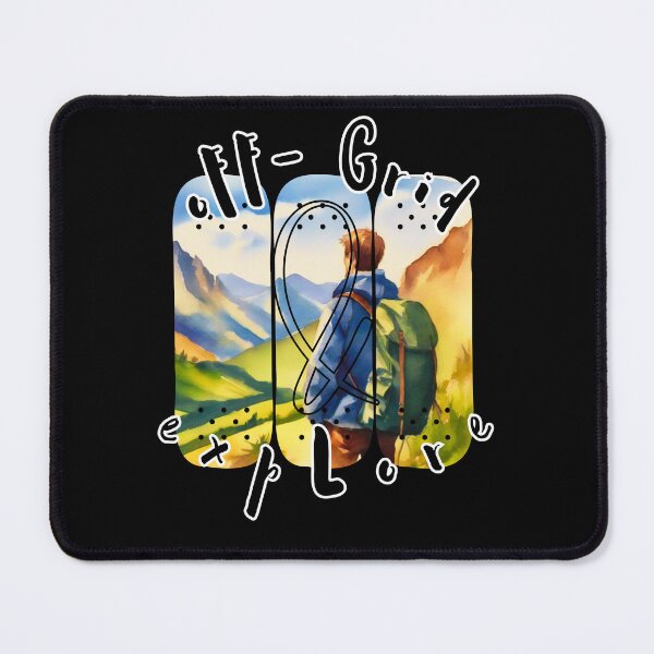 Item preview, OFF GRID & EXPLORE TYPOGRAPHY DESIGN designed and sold by MyEpicSquare.