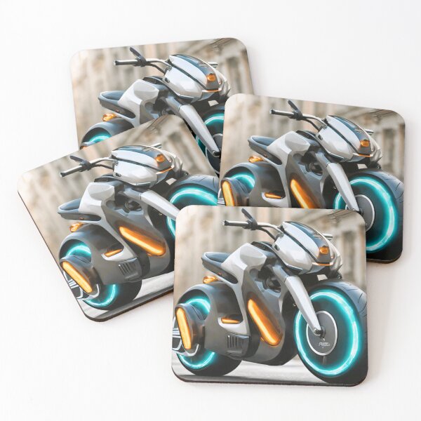 Item preview, neon style sport bike designed and sold by janjacbu.