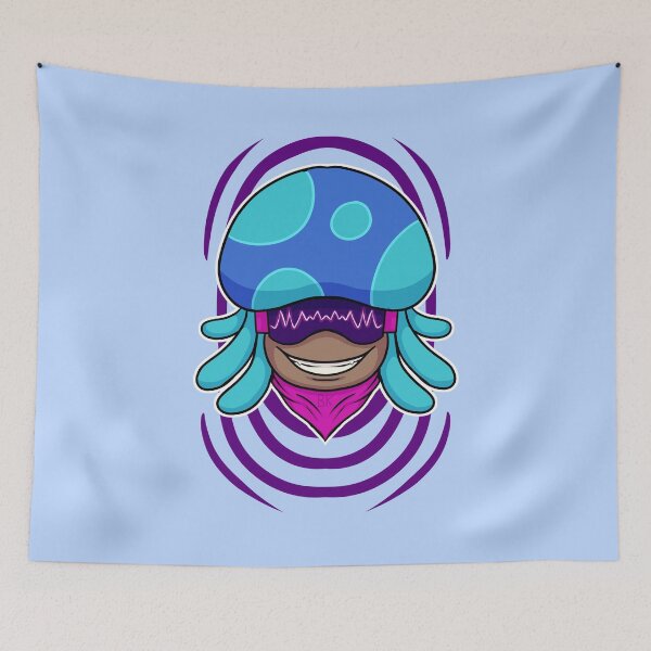 Item preview, Techno Mushroom Guy designed and sold by BluekittieArts.