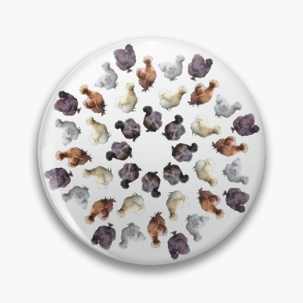 Item preview, Silkie Bantam Mandala designed and sold by StandoutSilkies.
