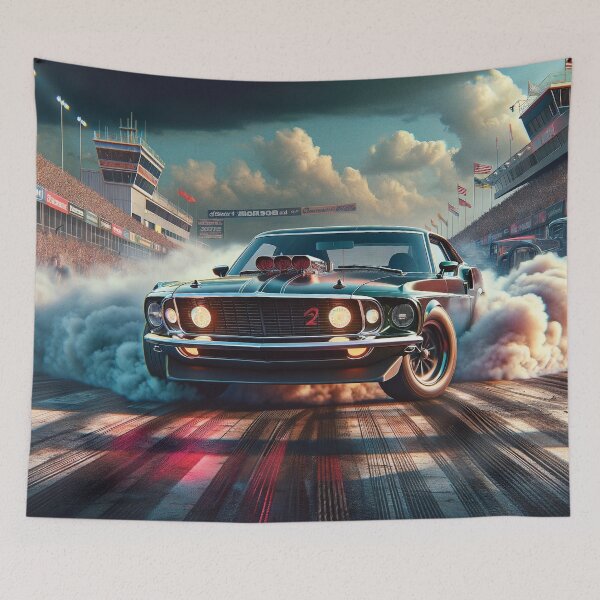 Item preview, Black 1969 Ford Mustang Boss 302 designed and sold by Random Designs.
