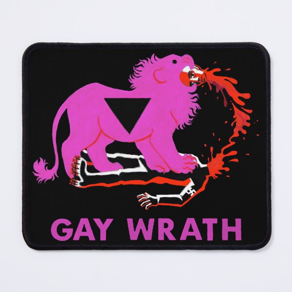 Item preview, Gay Wrath (versión póster, sin borde) designed and sold by InkTheCrow.