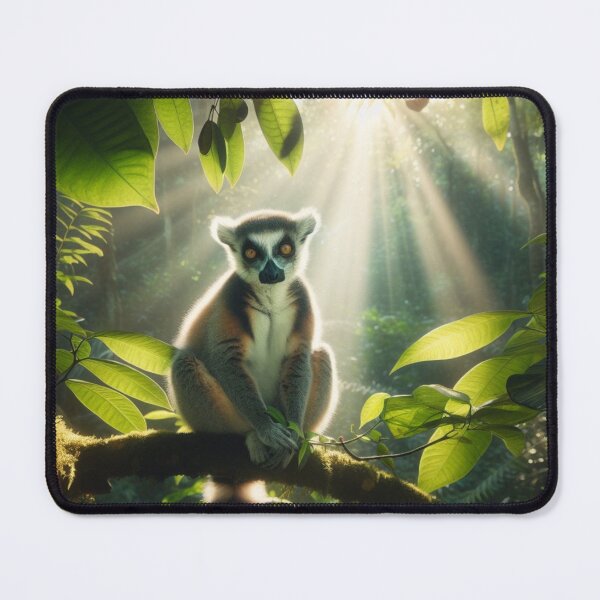 Item preview, Canopy Acrobat - Lemur's Agile Leaps in the Jungle Heights designed and sold by ProgressMagnet.