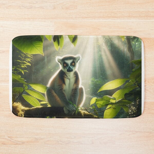 Item preview, Canopy Acrobat - Lemur's Agile Leaps in the Jungle Heights designed and sold by ProgressMagnet.