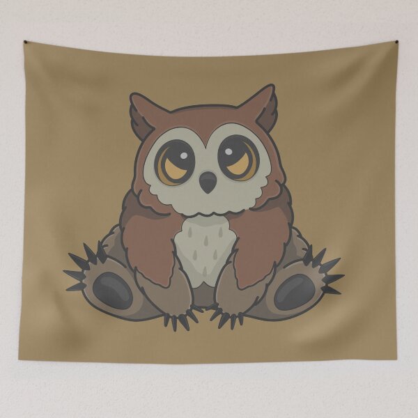 Item preview, Cute Owlbear Cub Baldur’s Gate 3 designed and sold by HelplessKupo.