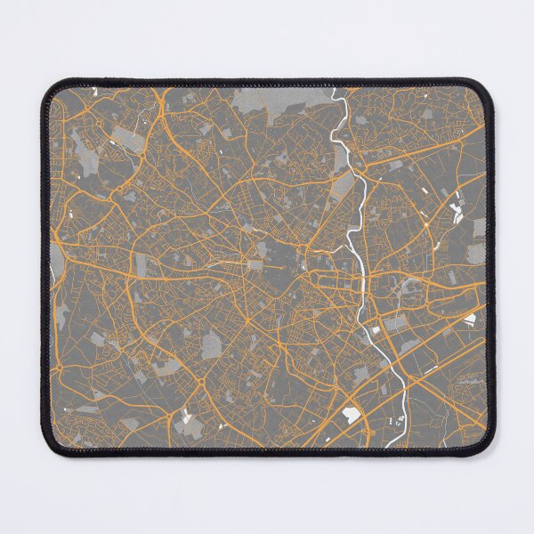 Item preview, Montpellier City Map of Occitania, France - Bauhaus designed and sold by deMAP.