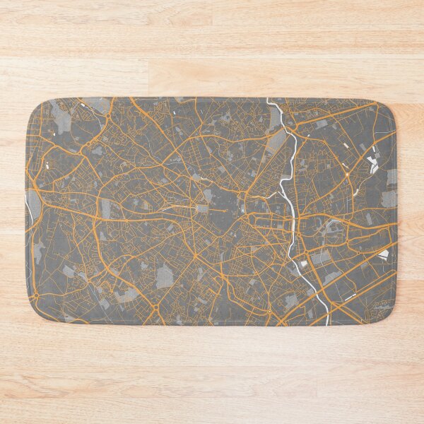 Item preview, Montpellier City Map of Occitania, France - Bauhaus designed and sold by deMAP.