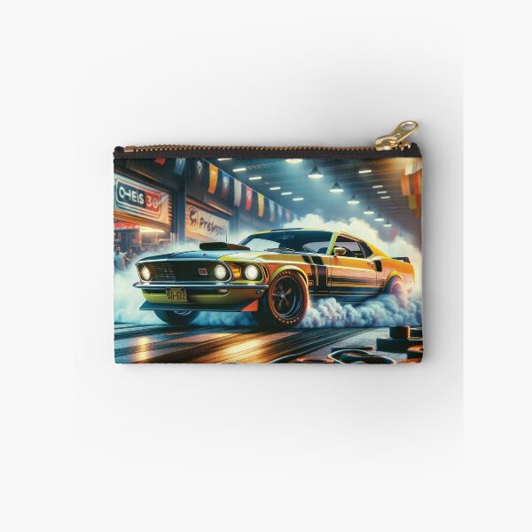 Item preview, Yellow and Black 1969 Ford Mustang Boss 302 designed and sold by Random Designs.