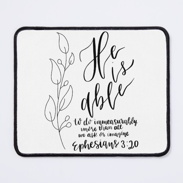 Item preview, He Is Able Christian Bible Verse designed and sold by chloescalli17.
