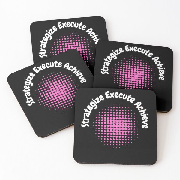 Item preview, Strategize Execute Achieve designed and sold by bvdesignart.