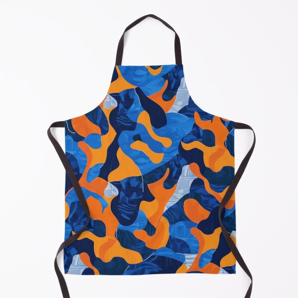 Item preview, Indigo and Vermilion Dynamic Abstract Art designed and sold by chi3-jp.