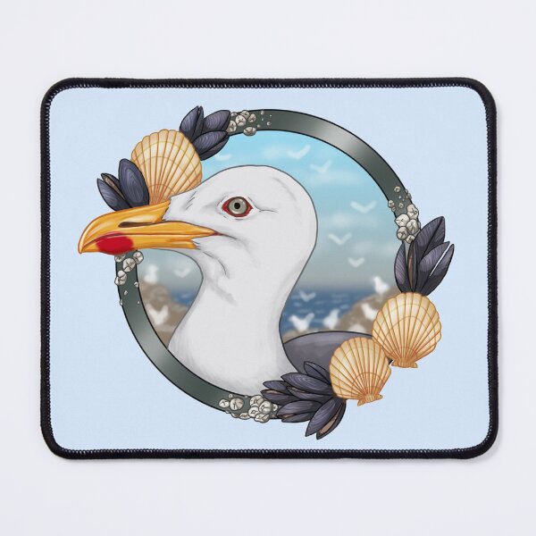 Item preview, Great Black-Backed Gull designed and sold by CatfeatherArt.