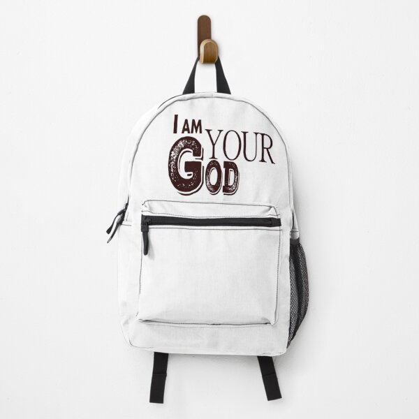 Item preview, I am YOUR GOD motivation quotes designed and sold by MechanicalART.