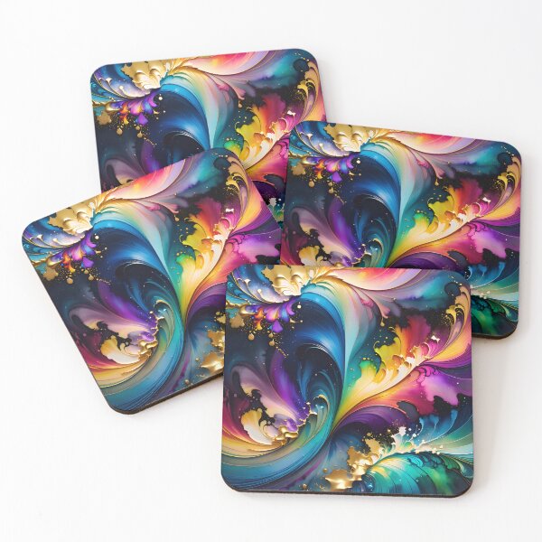 Item preview, Abstract Fluid Paint Pattern designed and sold by TheArtOfPat.