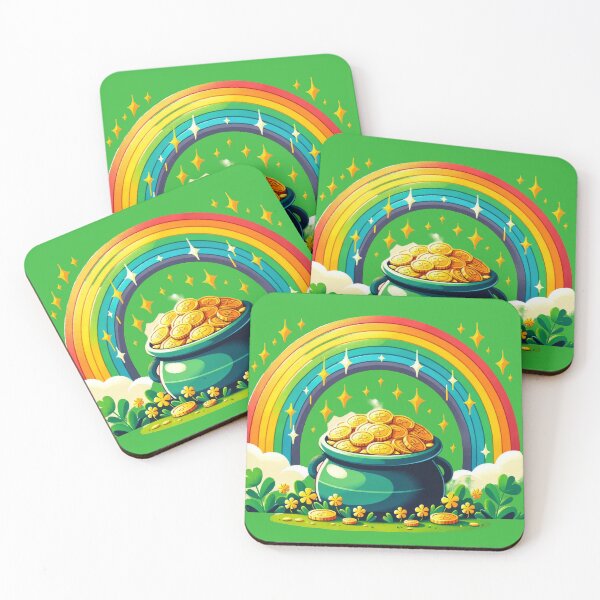 Item preview, Gleaming Clover Crest: Shamrock's Bounty designed and sold by ZipperDragon88.