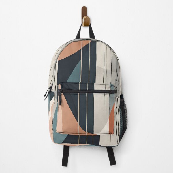 Item preview, Eco Chic: Geometrically Green and Orange designed and sold by Noe Mill.