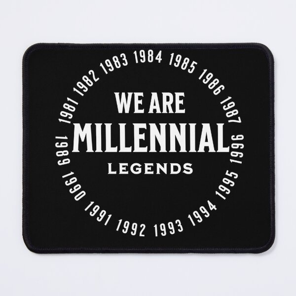 Item preview, Retro Millennial birthday years designed and sold by MumMadeDesigns.