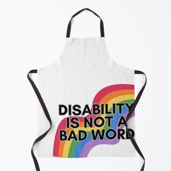 Item preview, Disability is Not a Bad Word designed and sold by Kimberly Czotter.