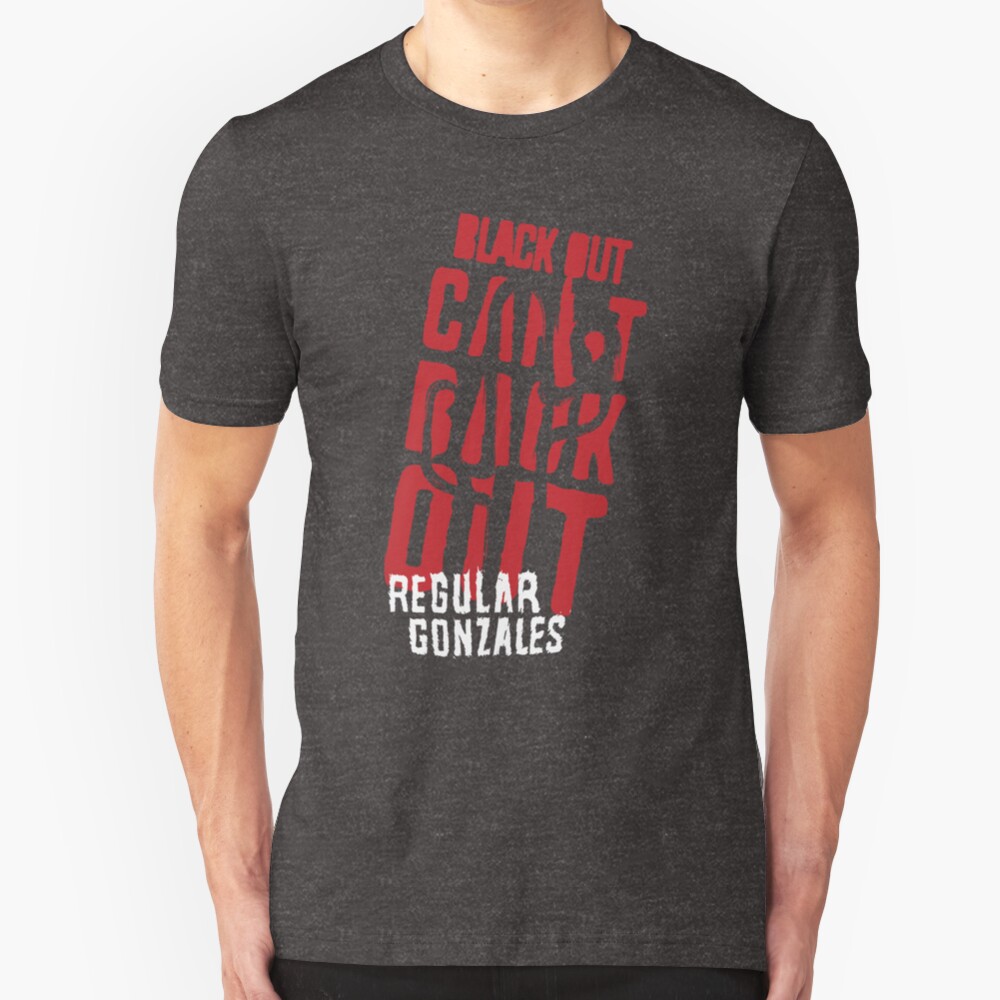Can't Back Out Slim Fit T-Shirt