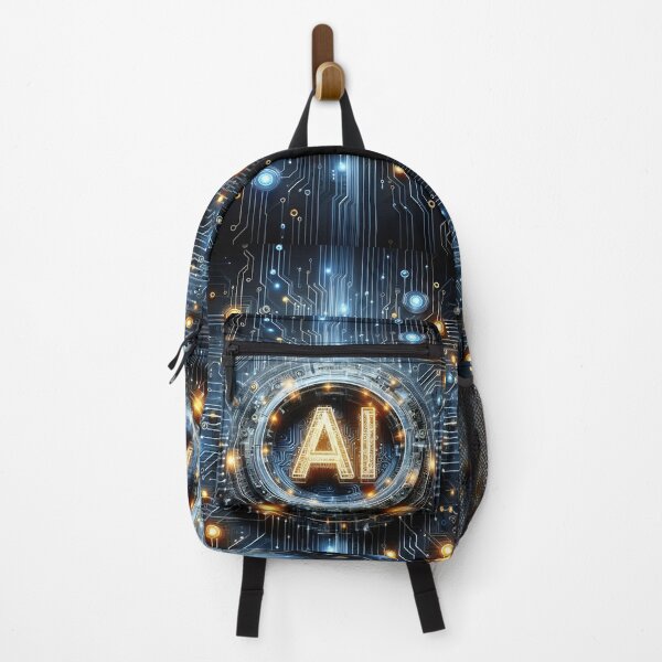 Item preview, Illuminated AI: Fusion of Tech and Art designed and sold by Donald Pierce.