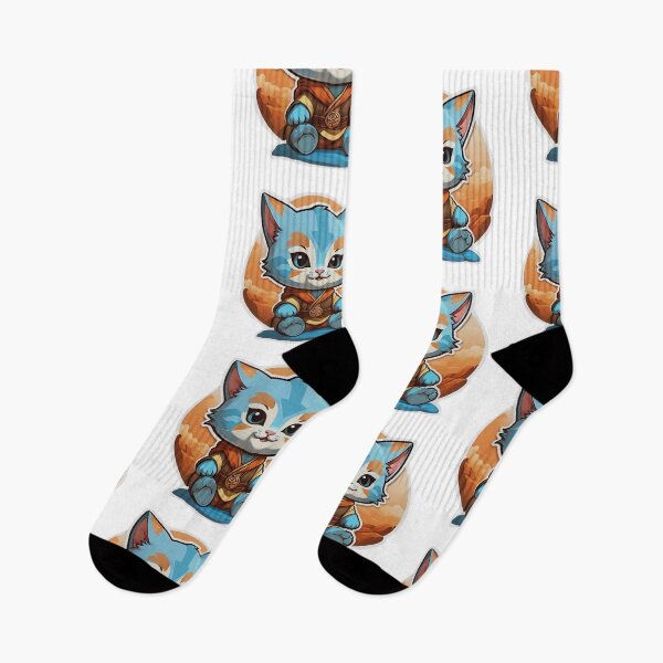 Item preview, Funny Cat as the Airbender Avatar - A Fun and Charming Combination! designed and sold by darkmonster-art.