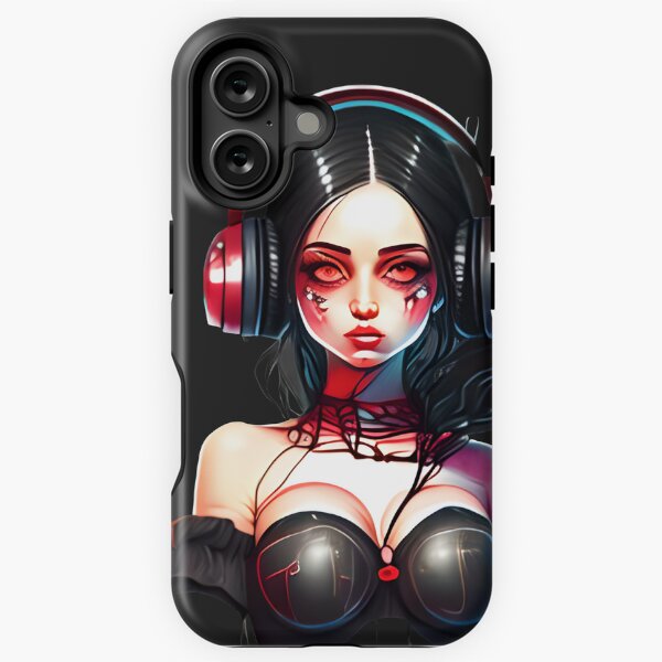Aperçu de l'œuvre Casque Musique Fille 6 créée et vendue par Chubuter.