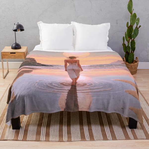Item preview, Sunset Serenity: A Beach Stroll designed and sold by Sanctum Icons.