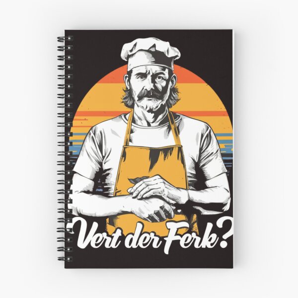 Item preview, Vintage Cooking , vert der ferk? vintage kitchen designed and sold by swiftbinaries.