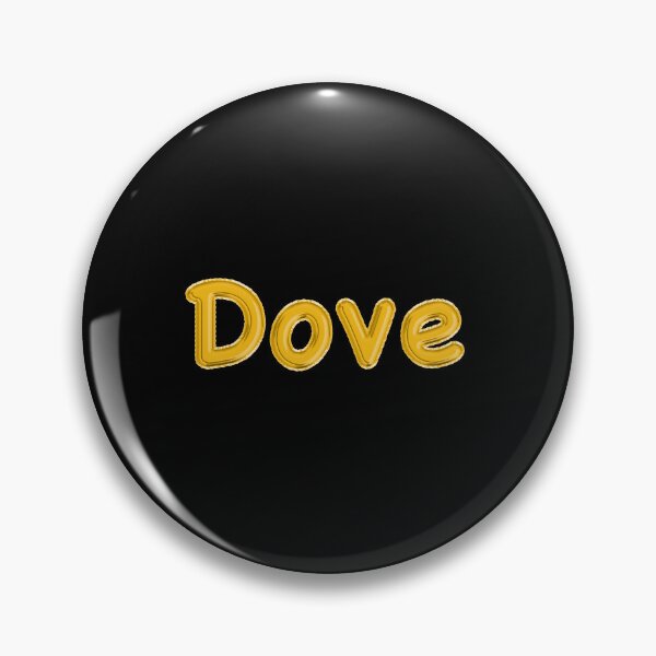 Item preview, Golden Balloon Dove Name Label (Black) designed and sold by NormadWorld.