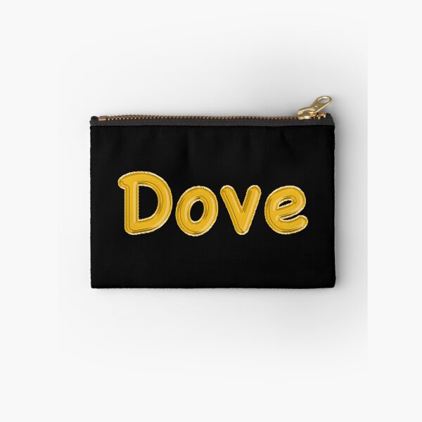 Item preview, Golden Balloon Dove Name Label (Black) designed and sold by NormadWorld.