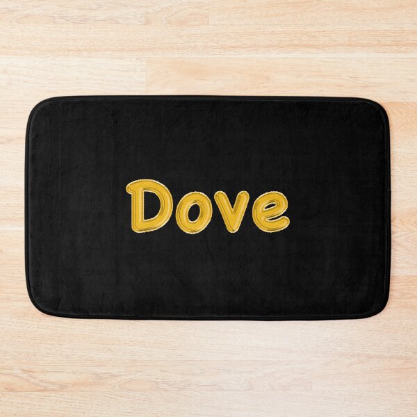 Item preview, Golden Balloon Dove Name Label (Black) designed and sold by NormadWorld.