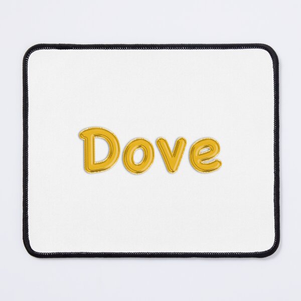 Item preview, Golden Balloon Dove Name Label designed and sold by NormadWorld.
