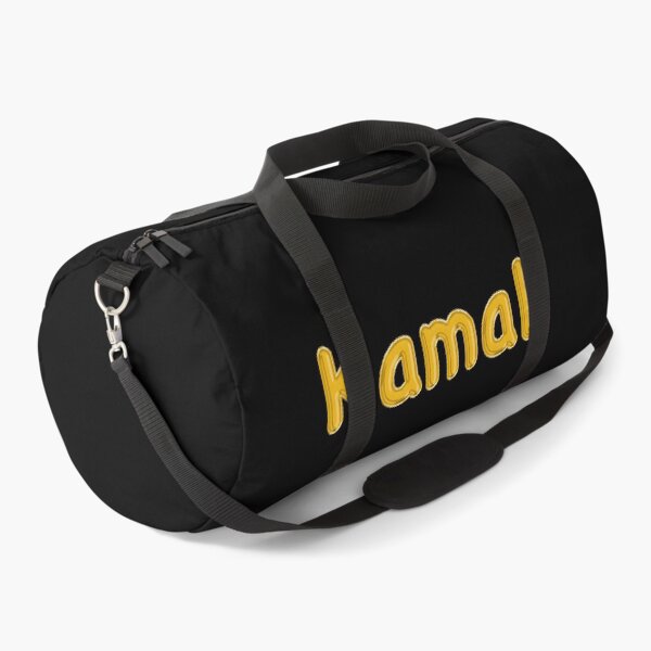 Item preview, Golden Balloon Kamal Name Label (Black) designed and sold by NormadWorld.