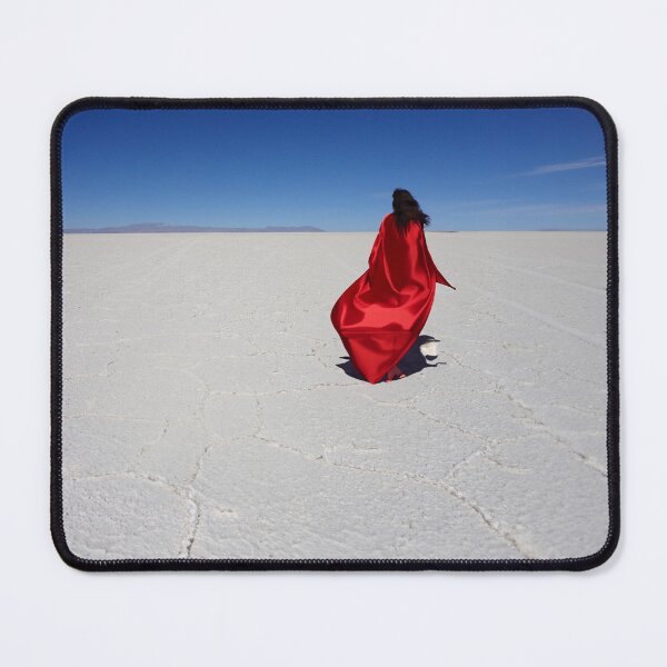 Item preview, The Red Cape In The Salt Flats designed and sold by AussieAl.
