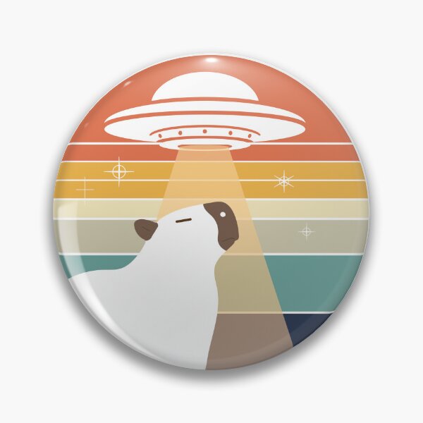 Item preview, UFO Abduction Capybara Funny Vintage designed and sold by SurfolioPrints.