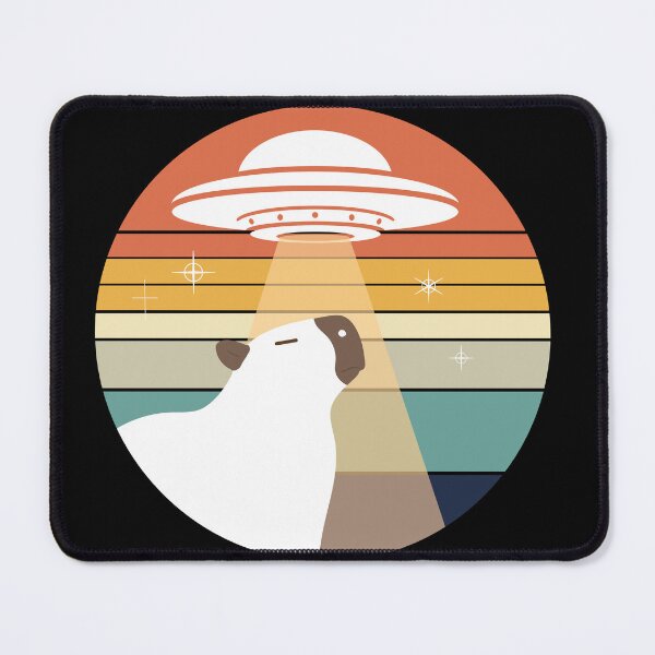 Item preview, UFO Abduction Capybara Funny Vintage designed and sold by SurfolioPrints.