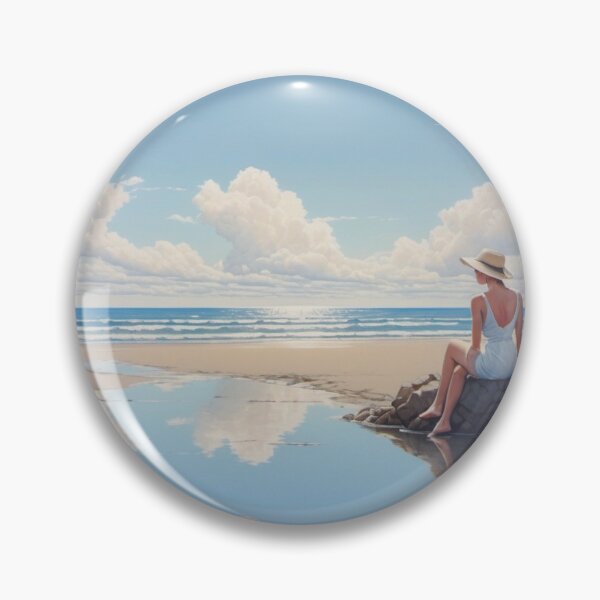 Item preview, Horizon's Solace: Beach Meditation designed and sold by Sanctum Icons.