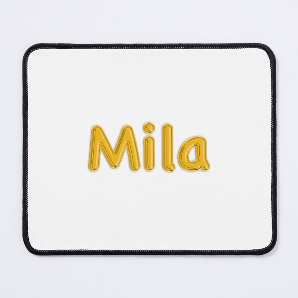 Item preview, Golden Balloon Mila Name Label designed and sold by NormadWorld.