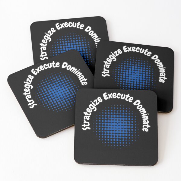 Item preview, Strategize Execute Dominate designed and sold by bvdesignart.