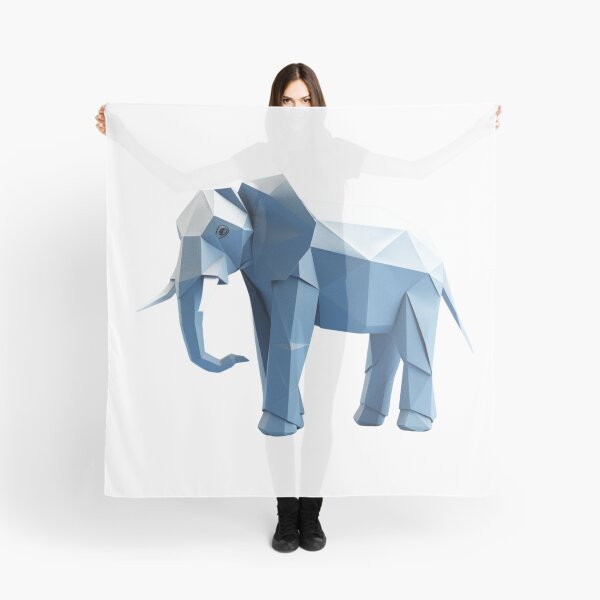 Item preview, Origami Blue Elephant designed and sold by MailuDesigns.