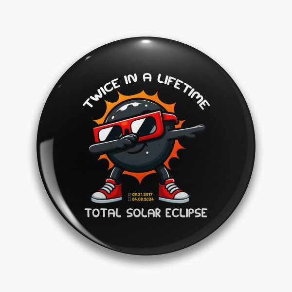 Item preview, total solar eclipse 2024 twice in a lifetime Eclipse dabbing designed and sold by MTRBSK11.