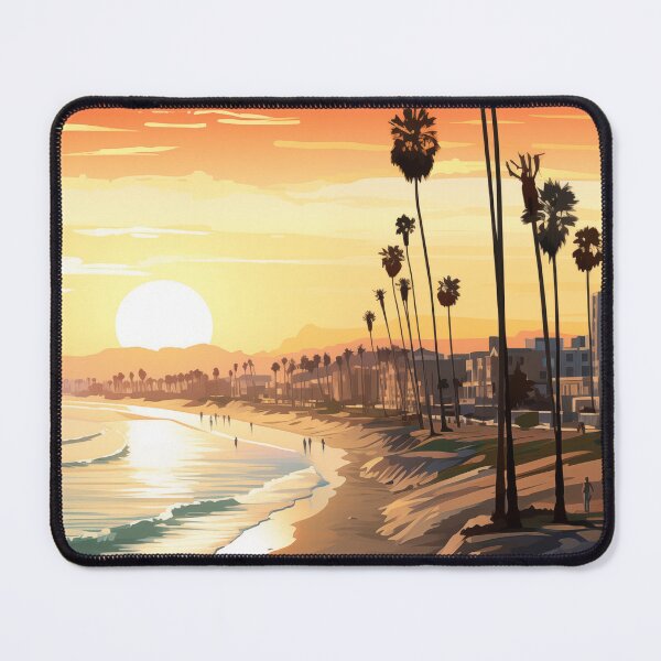 Item preview, Sunset Serenade: Embracing Santa Monica's Coastal Charm #3 designed and sold by Anuchartl.