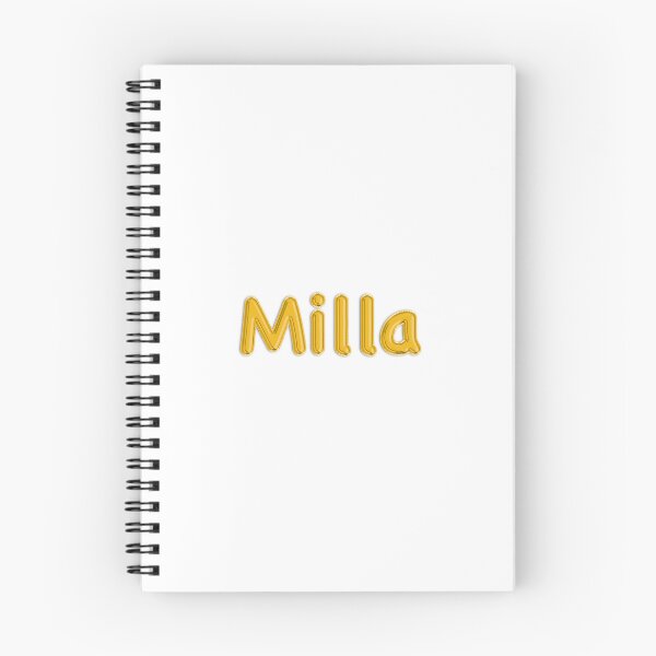 Item preview, Golden Balloon Milla Name Label designed and sold by NormadWorld.