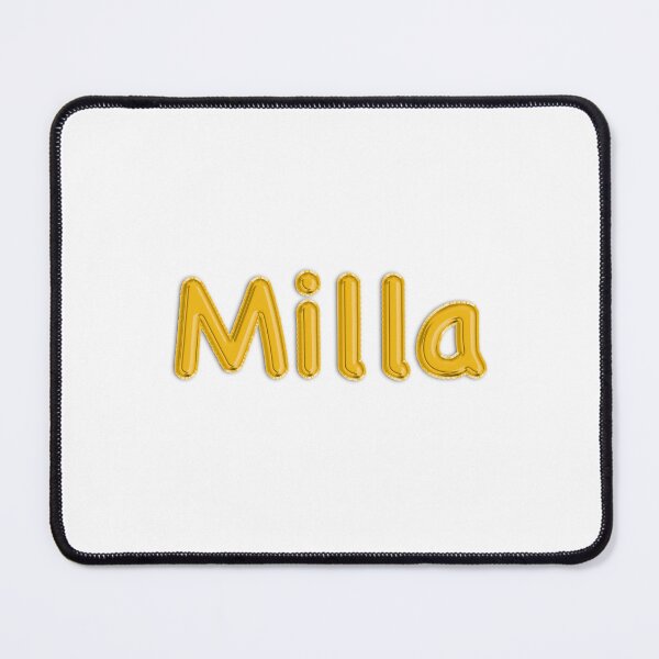 Item preview, Golden Balloon Milla Name Label designed and sold by NormadWorld.