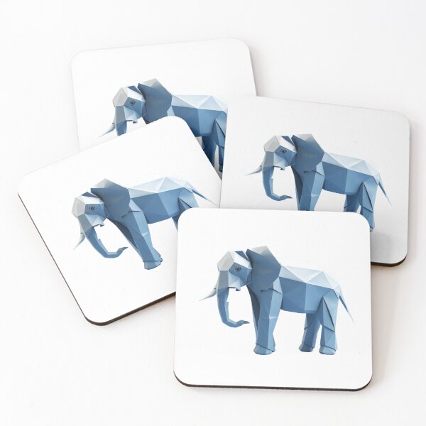Item preview, Origami Blue Elephant designed and sold by MailuDesigns.