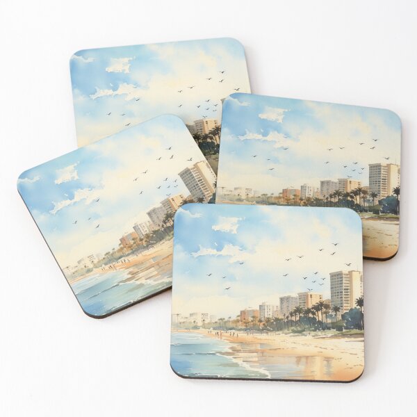Item preview, Sunset Serenade: Embracing Santa Monica's Coastal Charm #4 designed and sold by Anuchartl.